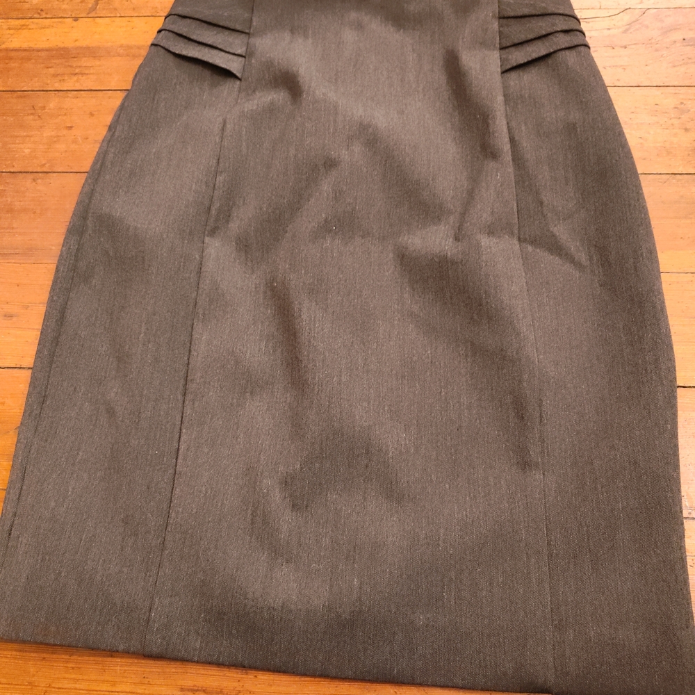 Express Charcoal Pencil Skirt